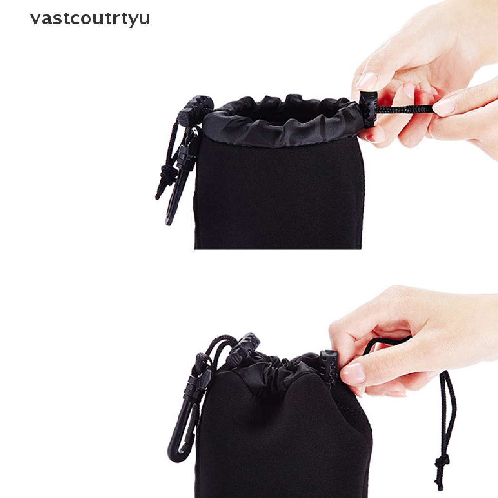 Túi Dây Rút Chống Thấm Nước Đựng Ống Kính Máy Ảnh S M L XL