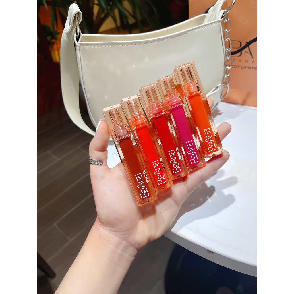 Son kem lỳ BeAna, son kem lì chính hãng mềm mịn môi