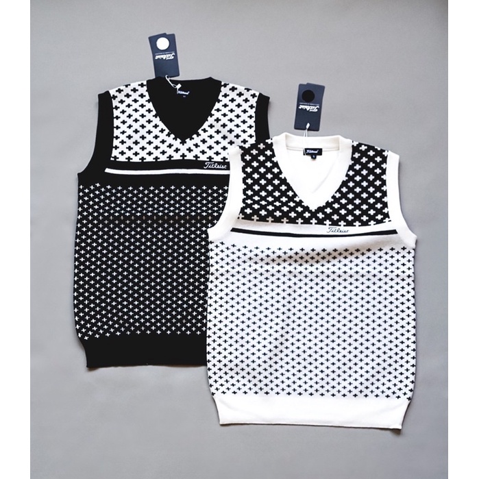 Áo golf nam - Áo gile golf Titleis - Áo len gile đẹp nhập khẩu