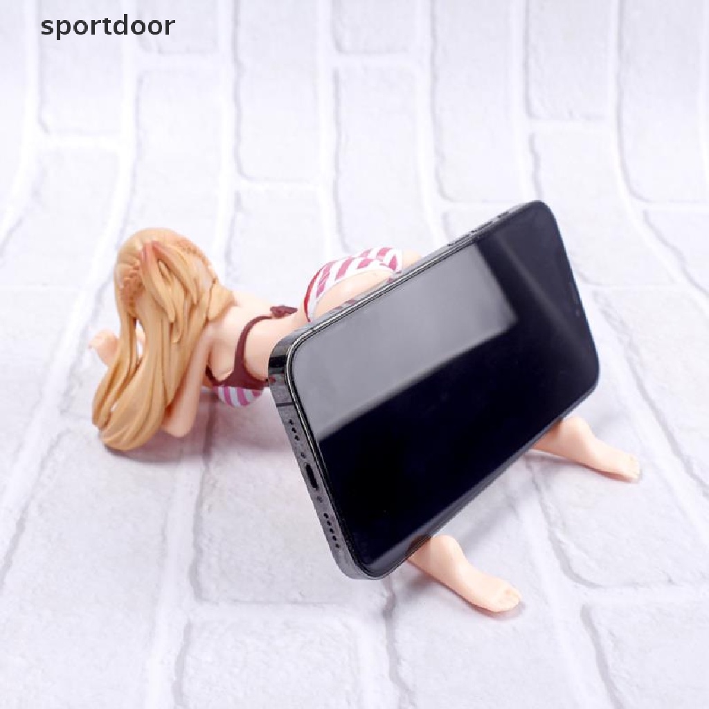 [sportoutdoor] Giá Đỡ Điện Thoại Hình Hoạt Hình Mặc Bikini / Xe Hơi Sáng Tạo [out]