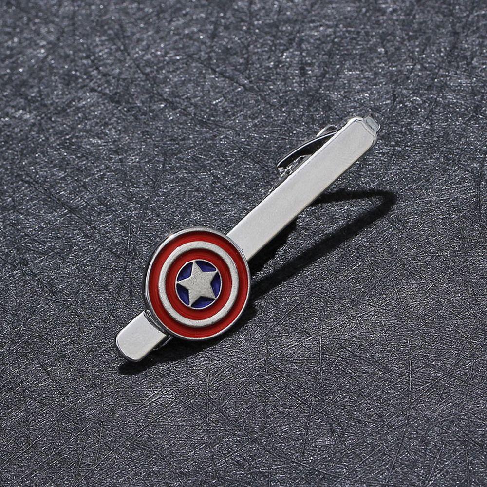 Kẹp Cà Vạt In LOGO Siêu Anh Hùng WMES15H Chất Lượng Cao