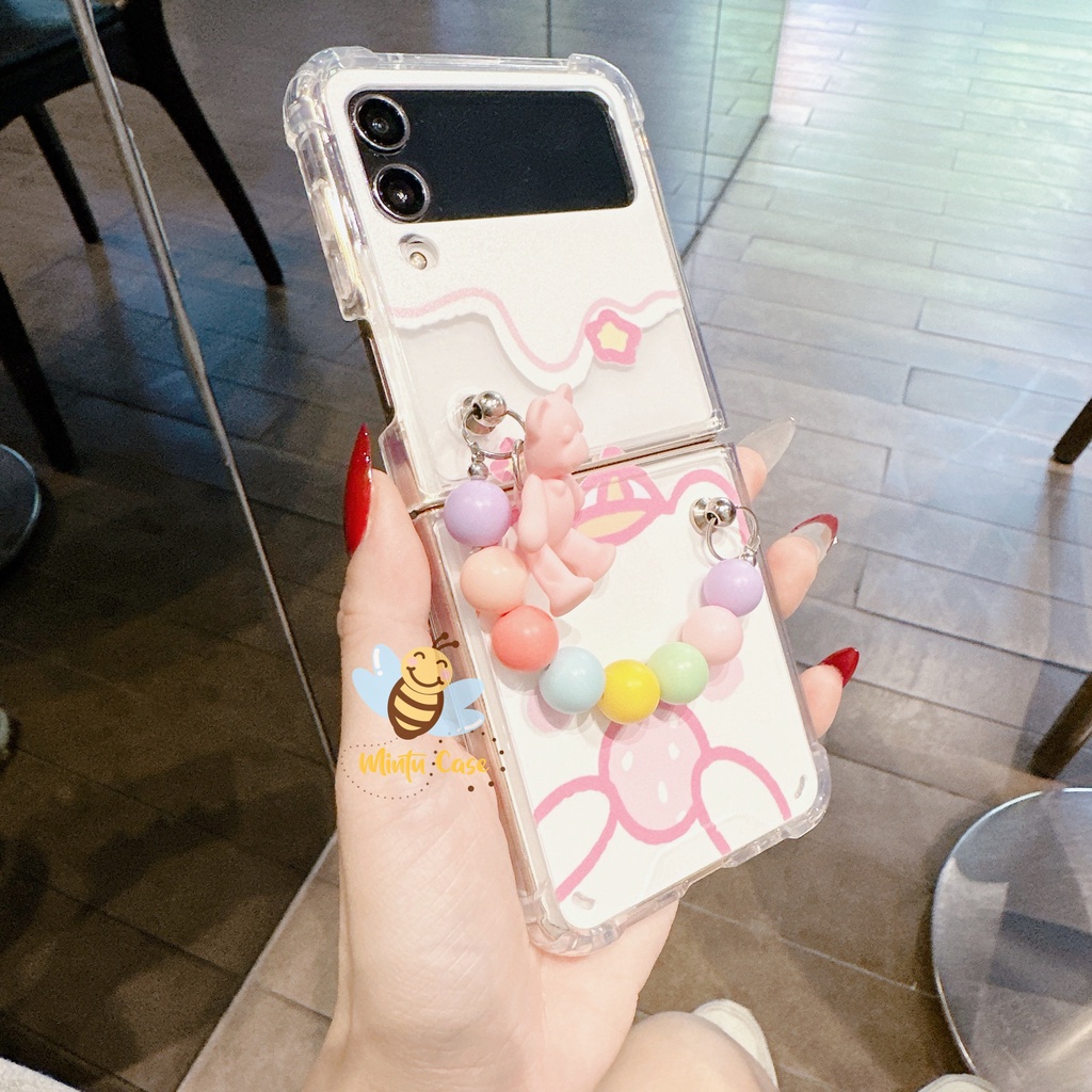 Ốp kèm móc khóa Samsung Galaxy Z Flip 3 / Z Flip 4 -ZF309