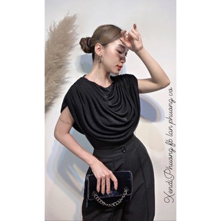 Áo thun nhúng cổ đổ QC