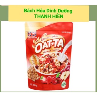 Oatta bánh yến mạch trái cây 300g