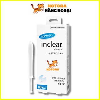 Đũa thần Inclear vệ sinh phụ nữ và se khít vùng kín Nhật Bản hộp 10 cây