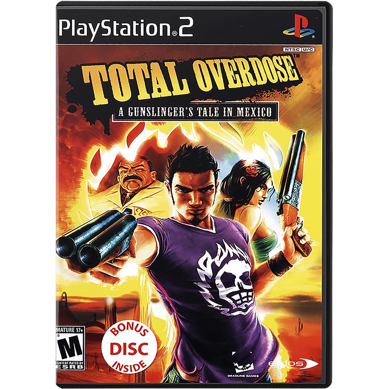 Total Overdose - A Gunslinger's Tale in Mexico - Đĩa game PS2