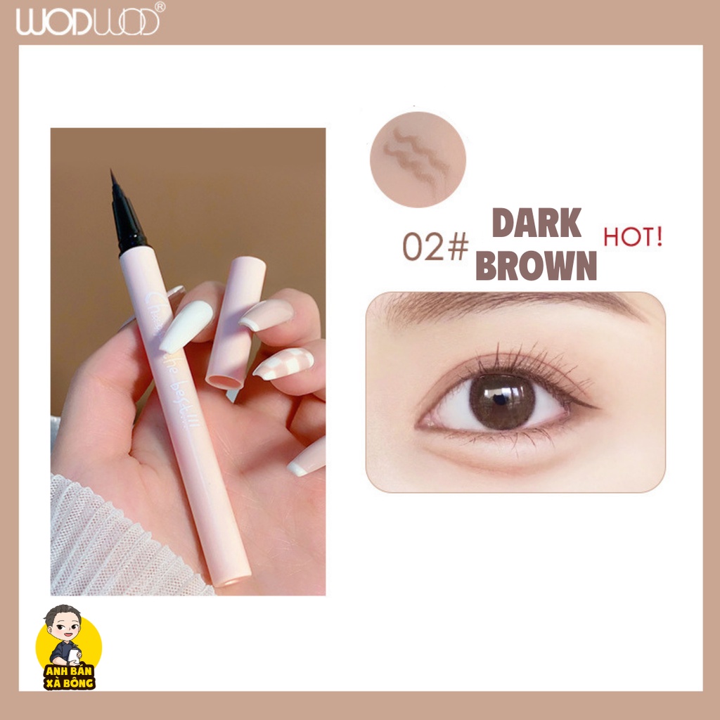 Bút Kẻ Bọng Mắt WODWOD Bling Big Eye Silkworm Eye Pencil W882