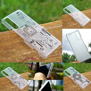 Ốp Điện Thoại Cứng Trong Mờ Cho Sony Xperia 1 5 10 ii iii IV V Mark 2 3 4 5 XZ4 Pro ii