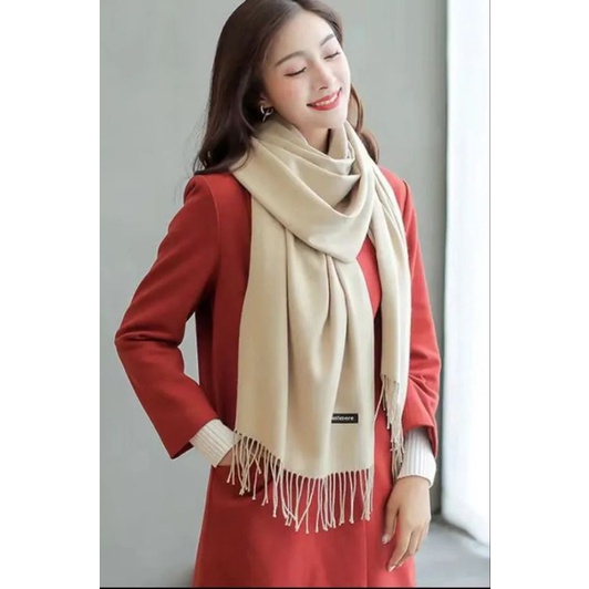 Khăn quàng cổ lông cừu Cashmere