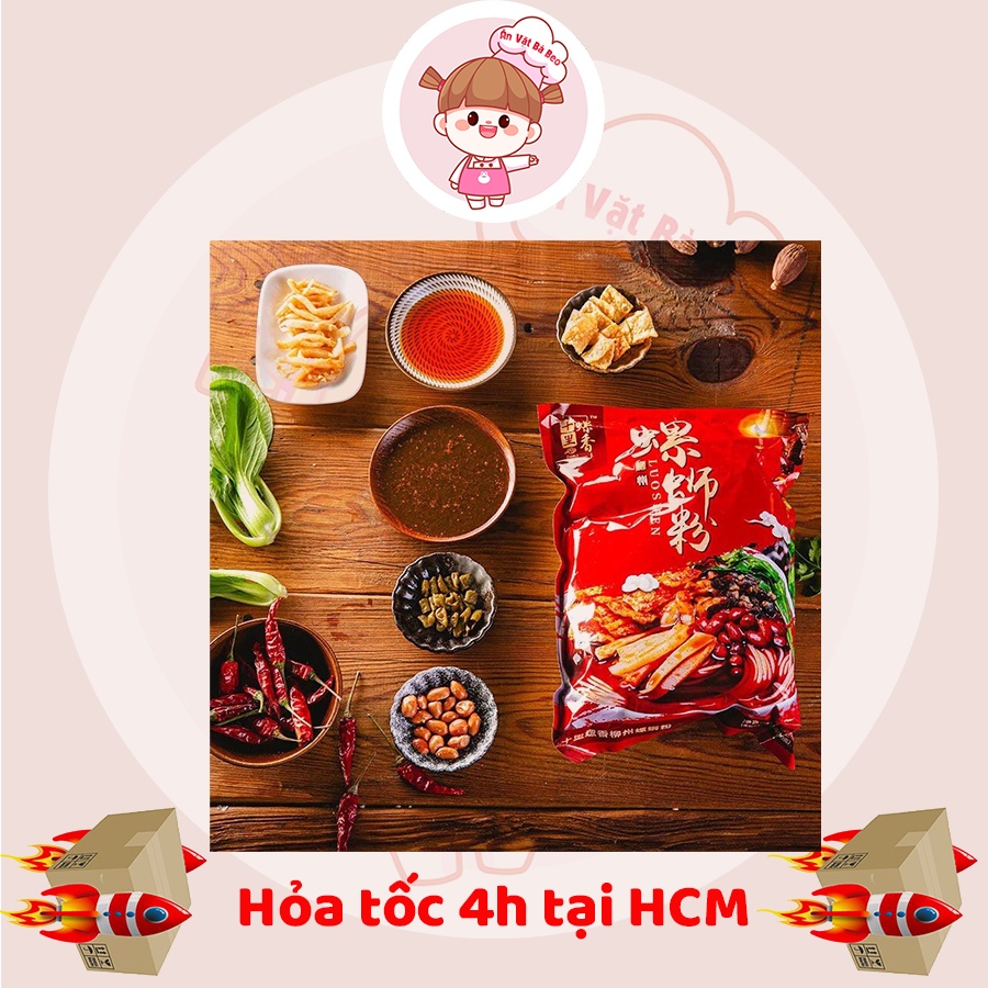 ✅ Bún ốc kèm Set 10 món mặn topping ⭐ Ăn vặt Bà Beo