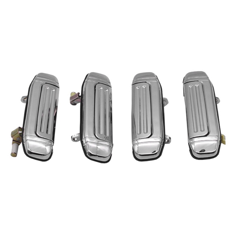 Tay Nắm Cửa Bên Ngoài Bằng Chrome Cho Mitsubishi Montero Pajero V31 V32 V33 V46 1997-2000