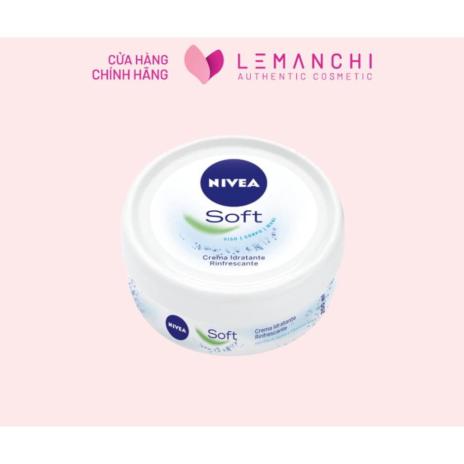 (CHÍNH HÃNG) KEM DƯỠNG DA NIVEA SOFT 200ML