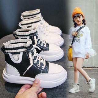 Giày bốt martin cổ cao đế siêu mềm thời trang mẫu mới dễ phối đồ năm 2022 cho bé trai, bé gái.