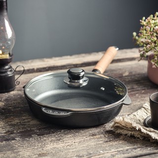 Chảo Gang Chiên Rán Chống Dính Tự Nhiên, Bếp gas bếp từ..vvv Đế Bằng, Pancake