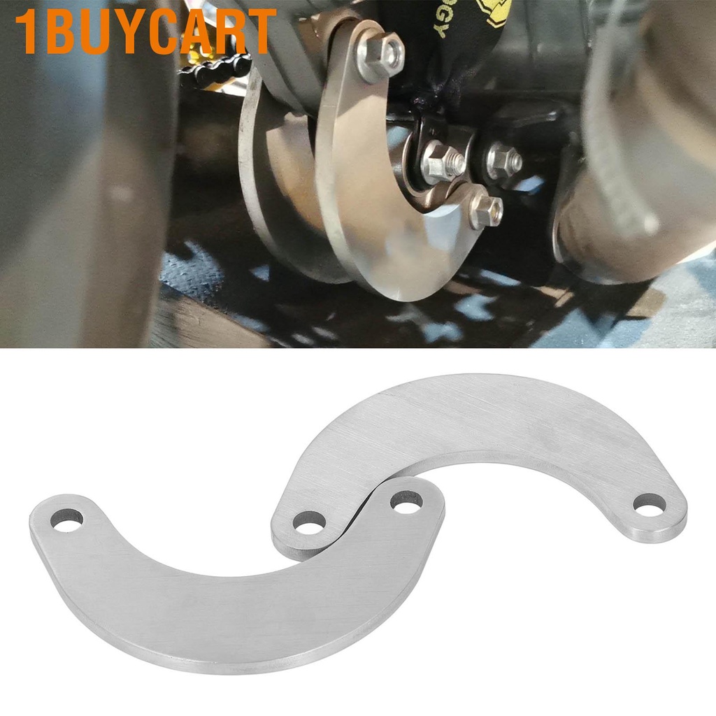 1buycart 2 Pcs 30mm Rear Suspension Lowering Links Stainless Steel Linkage Cushion Connecting Seat Height Drop Lever for R15 V3 2018‑2020