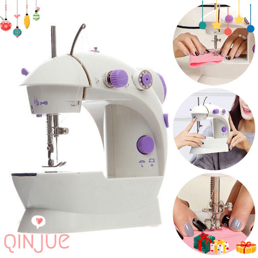Cuộn Chỉ Thêu Đôi Chất Lượng Cao|Ổ Khóa Overlock Mini DIY Thủ Công Có Đèn