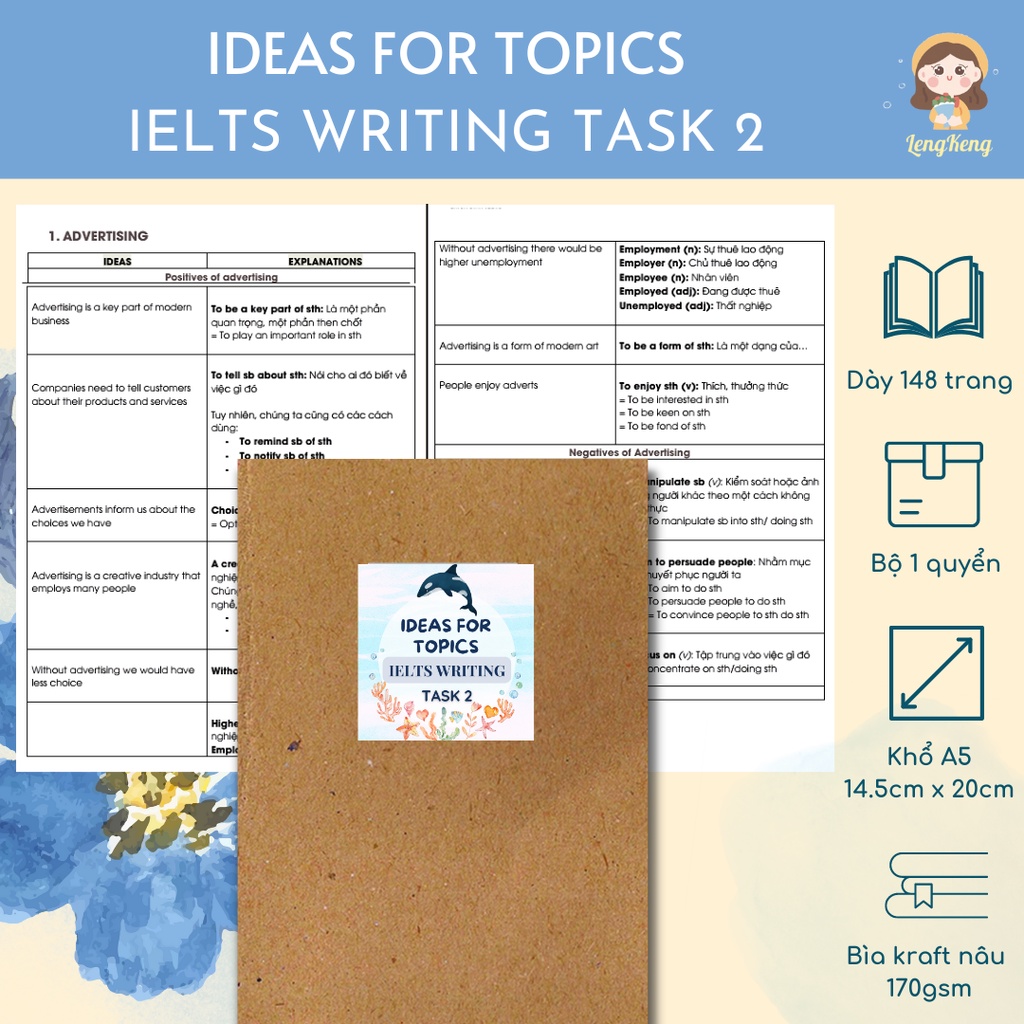 🌸Ideas for Topic - IELTS Writing task 2