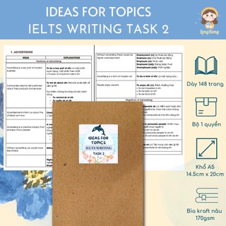 🌸ideas for topic - ielts writing task 2