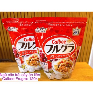Ngũ cốc trái cây sấy khô calbee 400gr nhật bản - date 11/8/2023