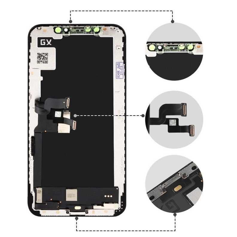 Màn hình Gx - X  dùng để thay thế sửa chữa cho điện thoại bị hỏng Màn Hình