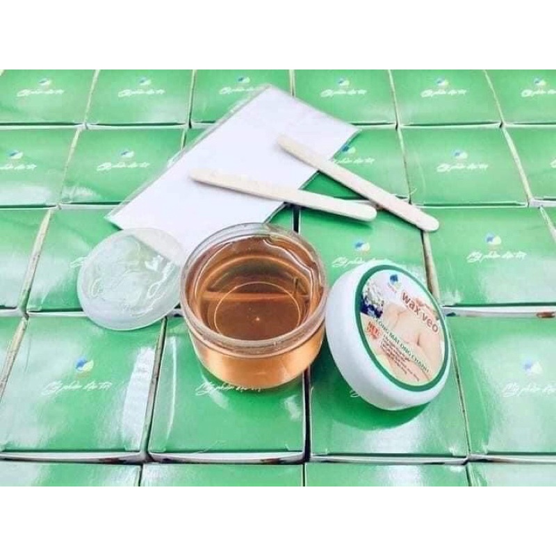 Sáp Wax Tẩy Lông, Triệt Lông Tận Gốc VEO 170g( Tặng kèm giấy và 2 que gạt)