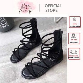 Giày sandal chiến binh cổ cao rosa sd-0302
