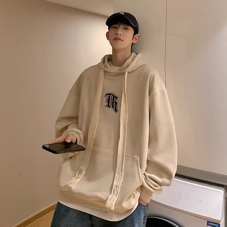 Áo Nỉ Nam Dài Tay Có Mũ Thời Trang Hàn