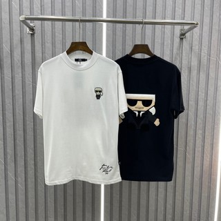 Áo thun - Karl Lagerfeld 2023 logo vá da