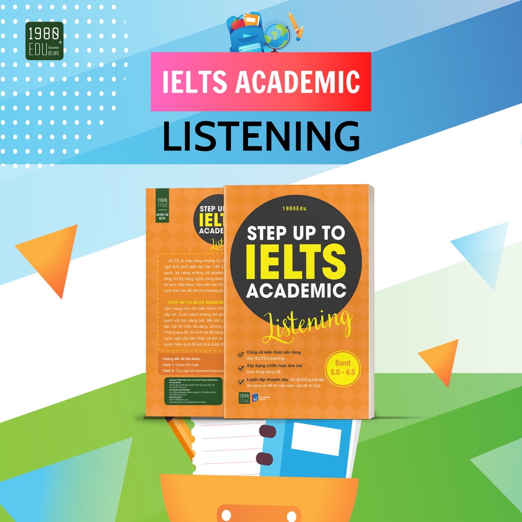 Sách - Step Up To Ielts Academic Listening