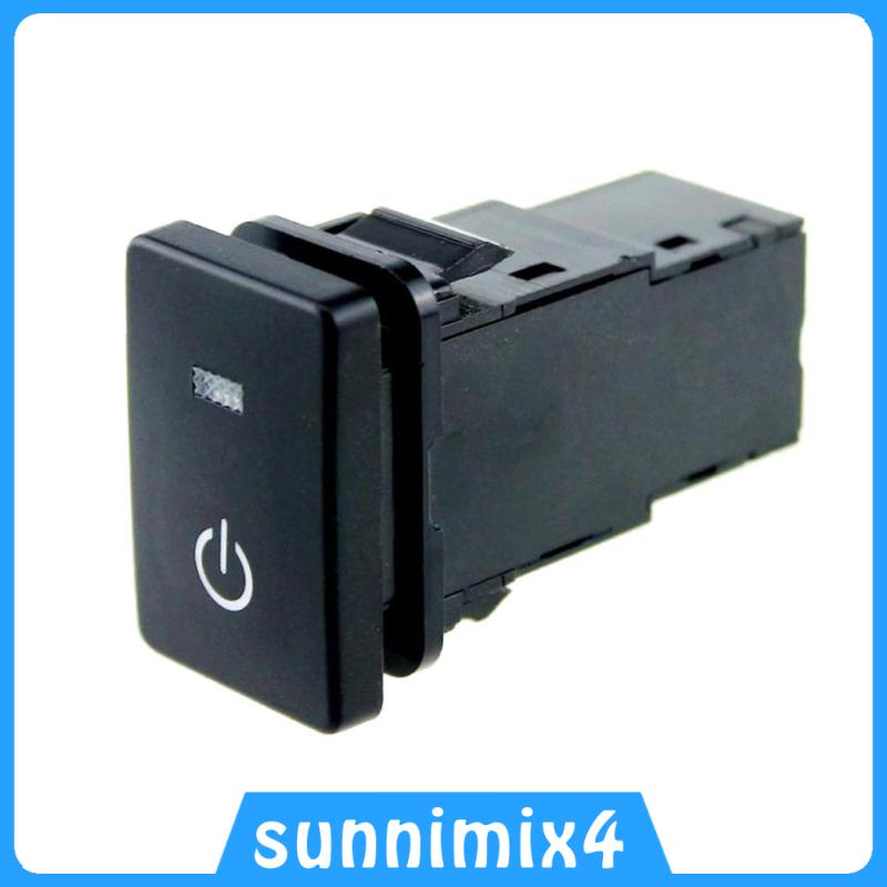 Công Tắc Khởi Động Xe Hơi 12V Có Đèn LED Xanh