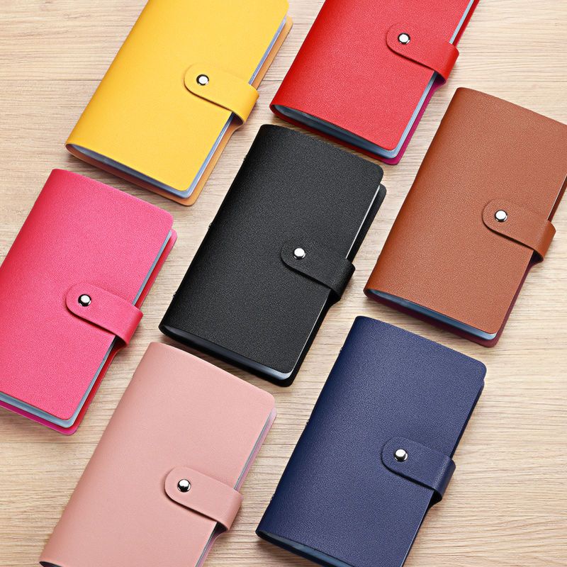Card Case Large Capacity Antimagnetic Card Case Men's and Women's Anti-Theft Card Leather Case Shiel
