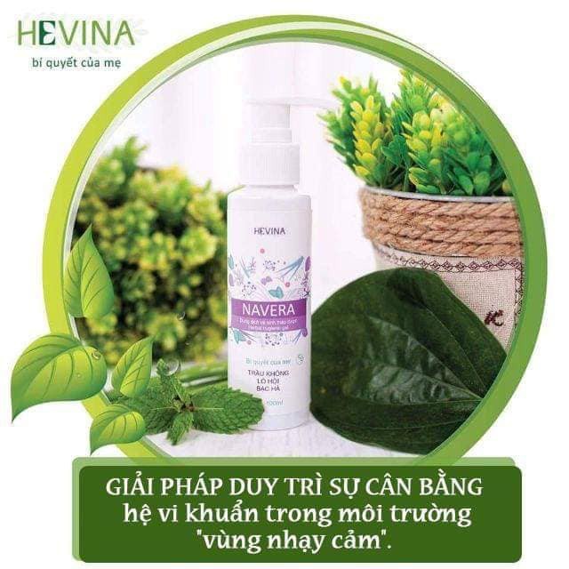 Dung Dịch Vệ Sinh Thảo Dược HEVINA 100ml