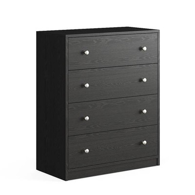 GUILF, Tủ đựng đồ dùng 4 ngăn kéo DRA_113, 72x35x88cm, tủ gỗ Scandi Home