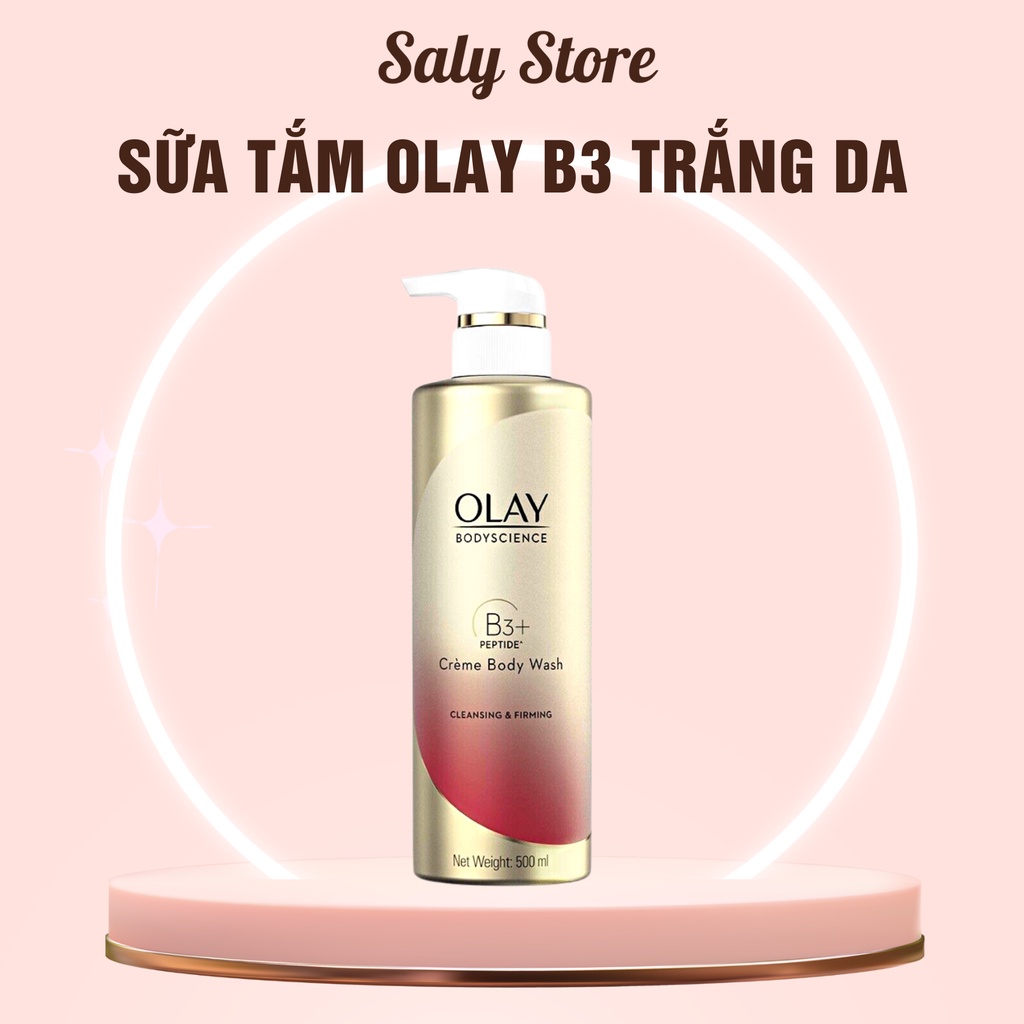 SỮA TẮM OLAY B3 Retinol/Peptide/Vitamin C 500ml THÁI LAN