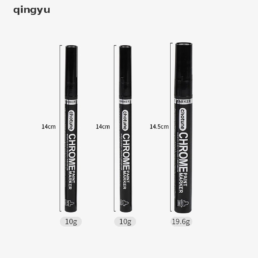 Bút Dạng Lỏng Hiệu Ứng Tráng Gương Màu Bạc Phản Quang Dùng Làm Đồ Thủ Công