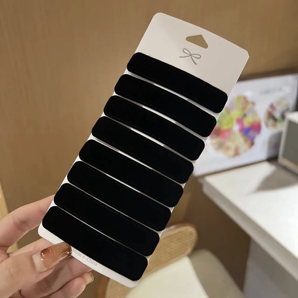 Kẹp mái nhung dài giữ tóc con Tatitava