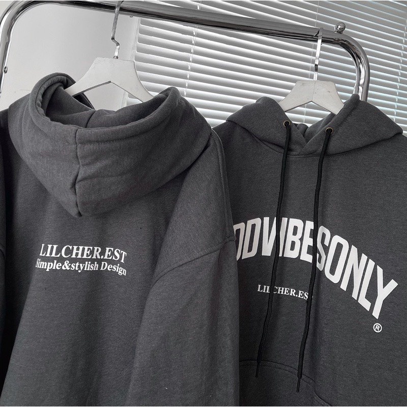 Áo Hoodie Form Rộng Unisex GOODVIBES-TENTEN BOUTIQUE