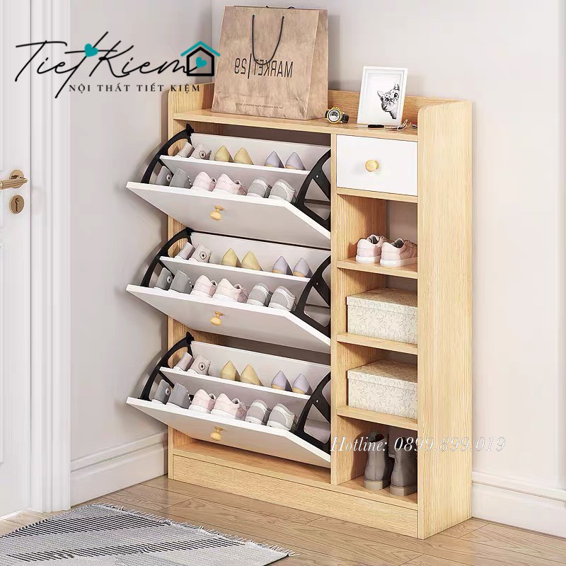 Tủ giày thông minh dùng làm kệ để giày dép đã được lắp sẵn NTTK Freeship TG222878