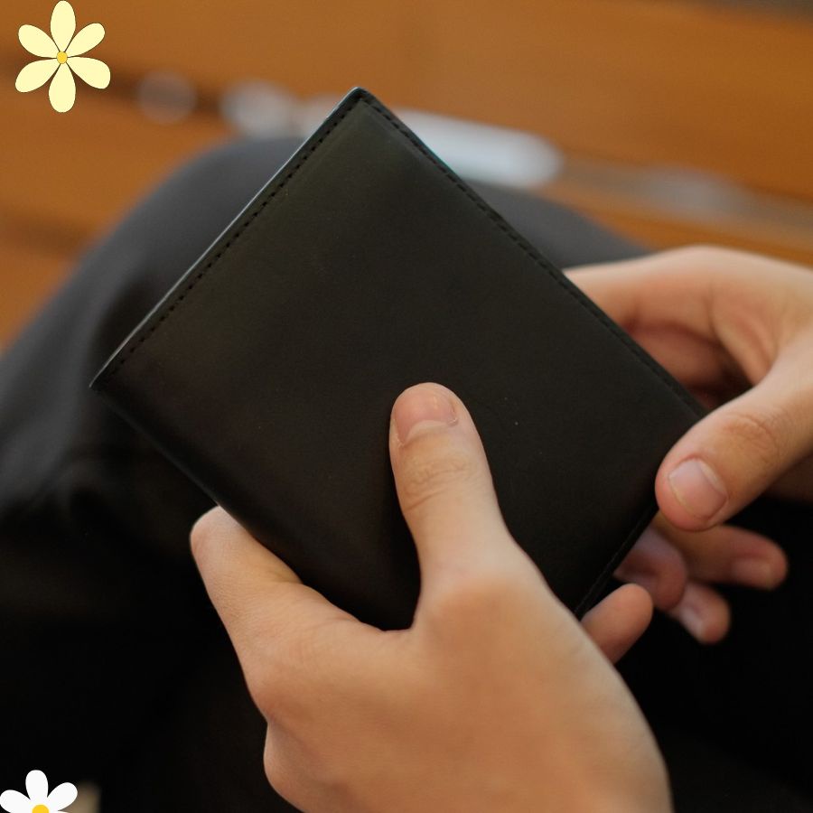 Ví Nam Đứng Gập Đôi Thiết Kế Đơn Giản - Bóp Da Cao Cấp DUNGBO -  karro_shop