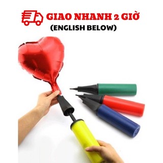 1 ống bơm bong bóng cầm tay  - Balloon Hand Pump yept23
