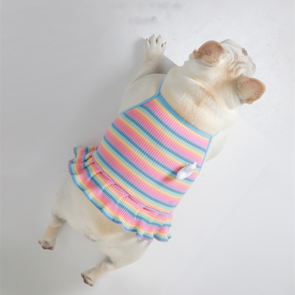 Quần áo Bulldog siêu thoáng khí Plus Size Fat Dog Quần áo