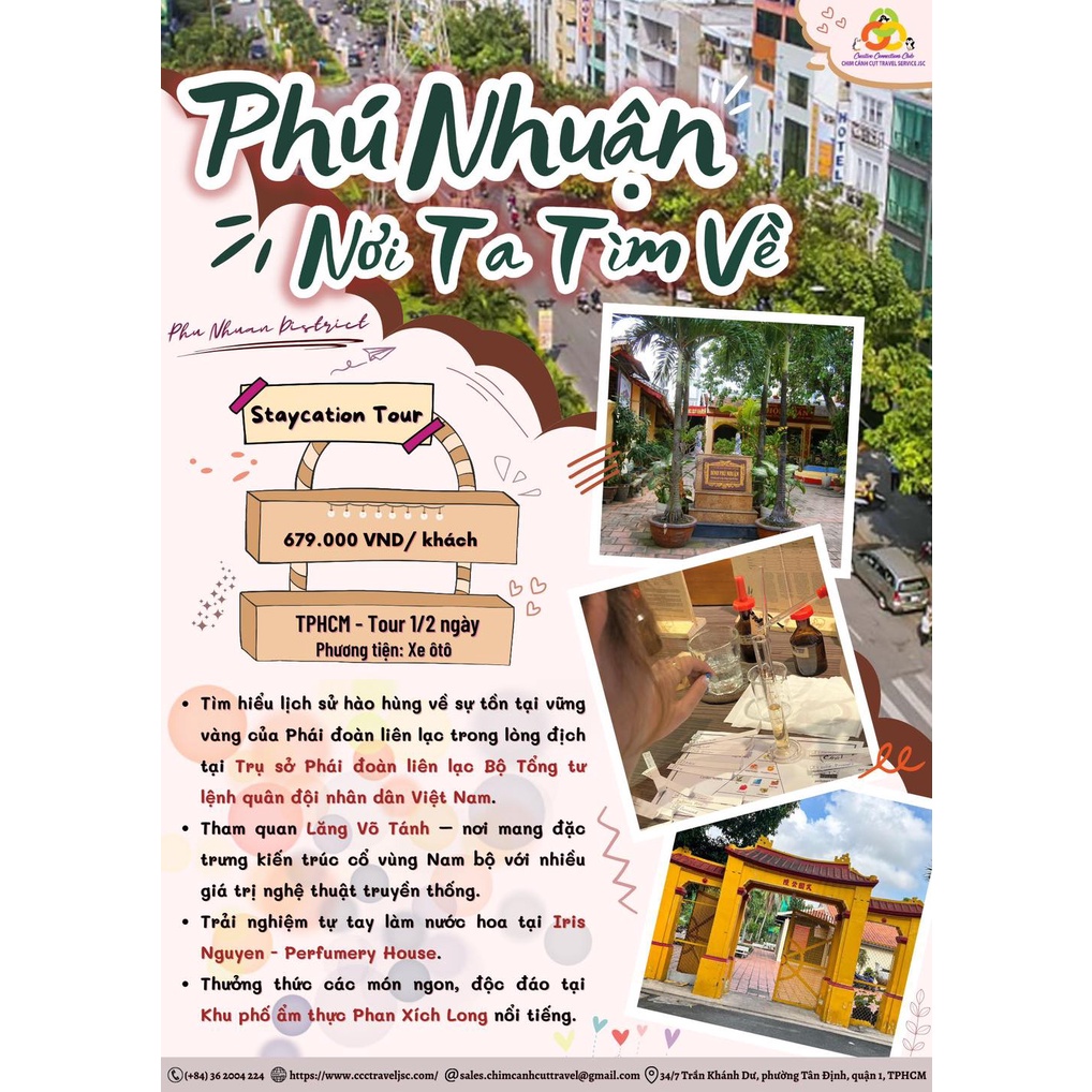 chương trình du lịch "PHÚ NHUẬN - NƠI TA TÌM VỀ" - Chim Cánh Cụt Travel JSC