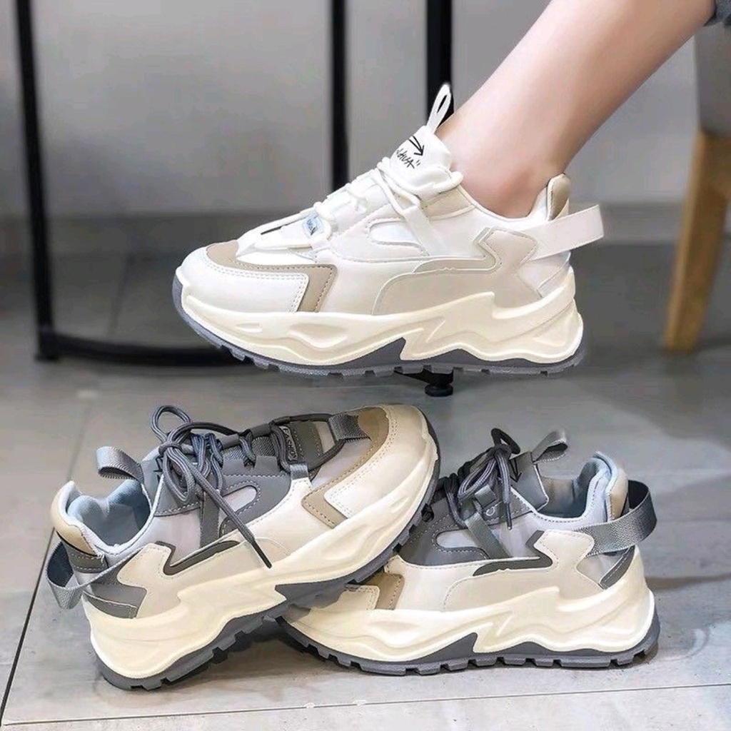 ] Giày thể thao dây bản to mẫu mới