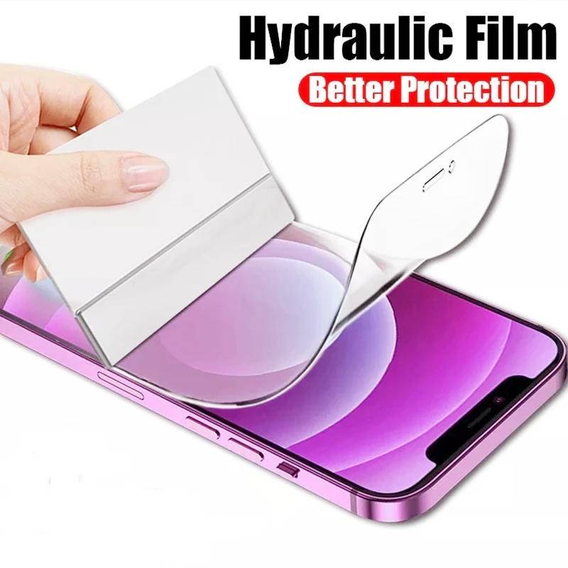 Phim Dán Hydrogel Bảo Vệ Màn Hình Điện Thoại IPhone 14 13 12 11 Pro Max Mini Plus 6 6s 7 8 Plus SE 2020 2022 X Xs XR Max