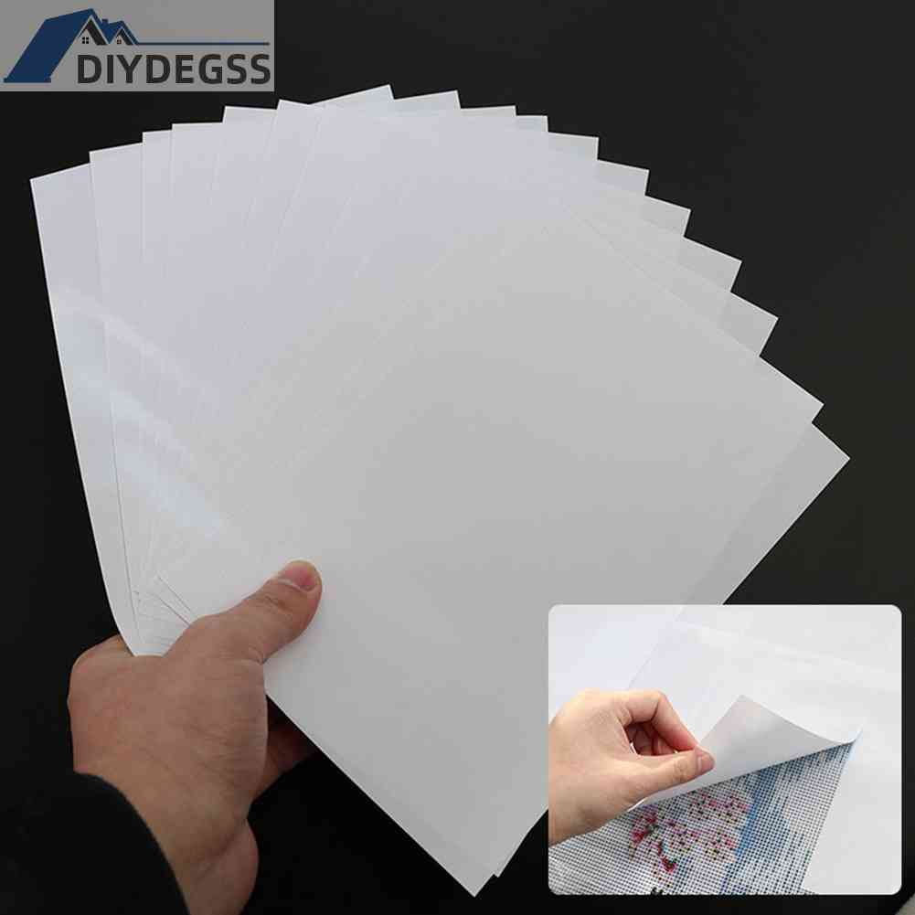 Giấy Vẽ Tranh Đính Đá 5D DIY Không Dính Khổ A6