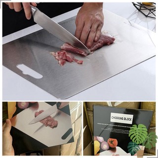 Thớt kháng khuẩn - Inox SUS 304 [Size 24*34cm]