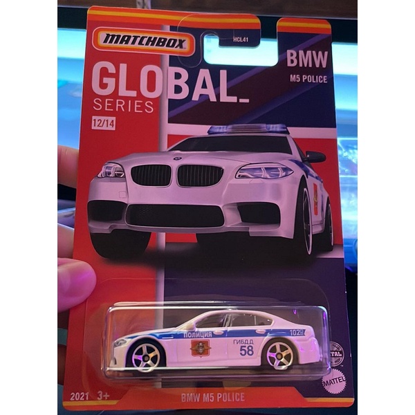 Xe mô hình Matchbox BMW M5 Police
