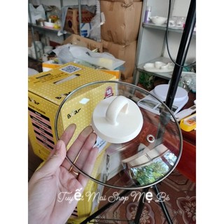 Nắp thuỷ tinh 1,6l bộ nồi nấu cháo chậm bear