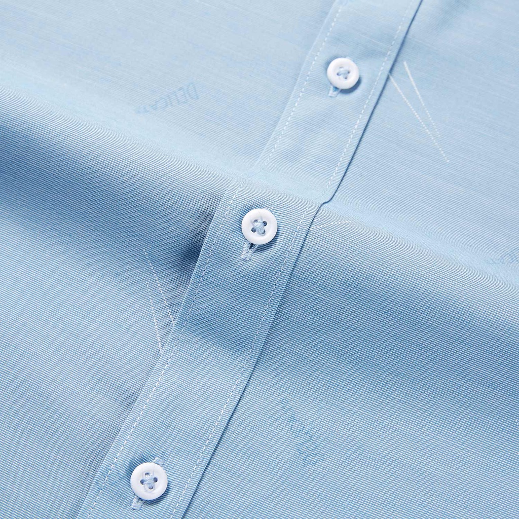 Áo Sơ Mi Ngắn Tay HLA Pure Color Short Sleeve Shirt