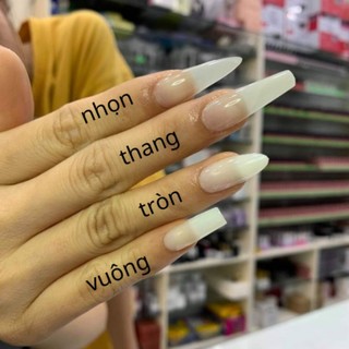 UP SIZE thay đổi form móng, độ dài móng
